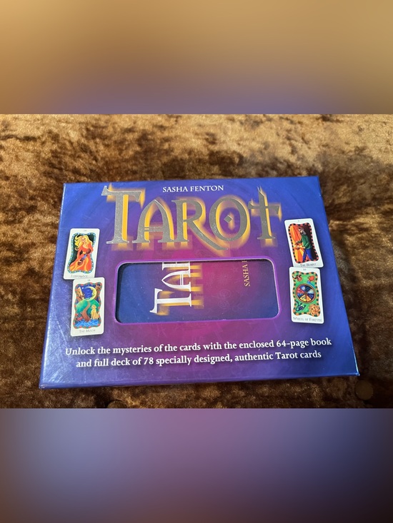 Sasha Fenton Other - Sasha Fenton Tarot Card Set Complete Divination Guidebook Esoteric Deck